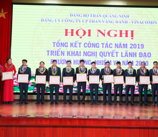 Đảng bộ Công ty CP than Vàng Danh thực hiện thắng lợi mọi mặt công tác năm 2019