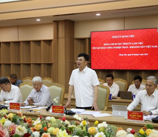 Lãnh đạo Tập đoàn làm việc với lãnh đạo tỉnh Hưng Yên