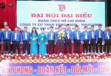 Đoàn TNCS Hồ Chí Minh Công ty CP Than Vàng Danh – Vinacomin: “Tiên phong – Đoàn kết – Đổi mới – Phát triển”