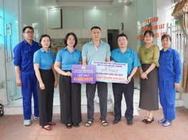 Chung tay vì công nhân khó khăn, Than Vàng Danh hỗ trợ kịp thời 2 gia đình